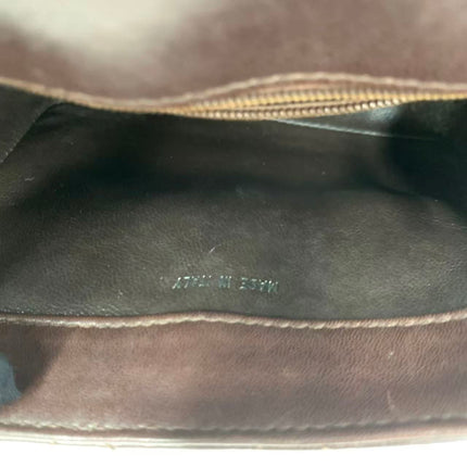 Sac bandoulière Chanel Vintage à rabat en cuir d'agneau jaune, 1991-1994