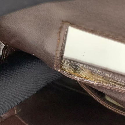 Sac bandoulière Chanel Vintage à rabat en cuir d'agneau jaune, 1991-1994