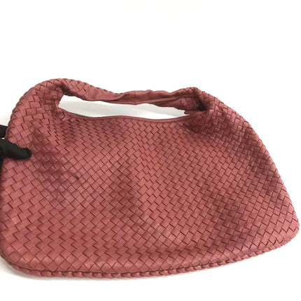 Bottega Veneta Veneta Hobo Large Brick Red 47cm Lambskin Leather