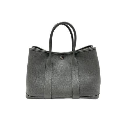 Hermès Garden Party 30 (TPM) in Grey Negonda Leather