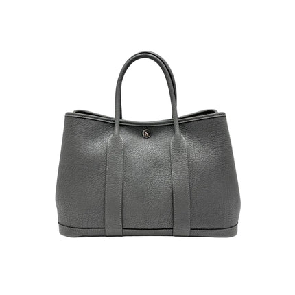 Hermès Garden Party 30 (TPM) in Grey Negonda Leather-Luxbags