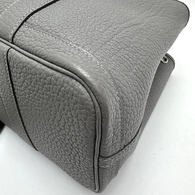 Hermès Garden Party 30 (TPM) in Grey Negonda Leather