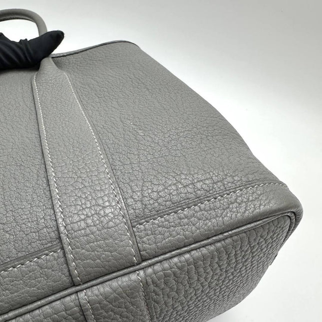 Hermès Garden Party 30 (TPM) in Grey Negonda Leather
