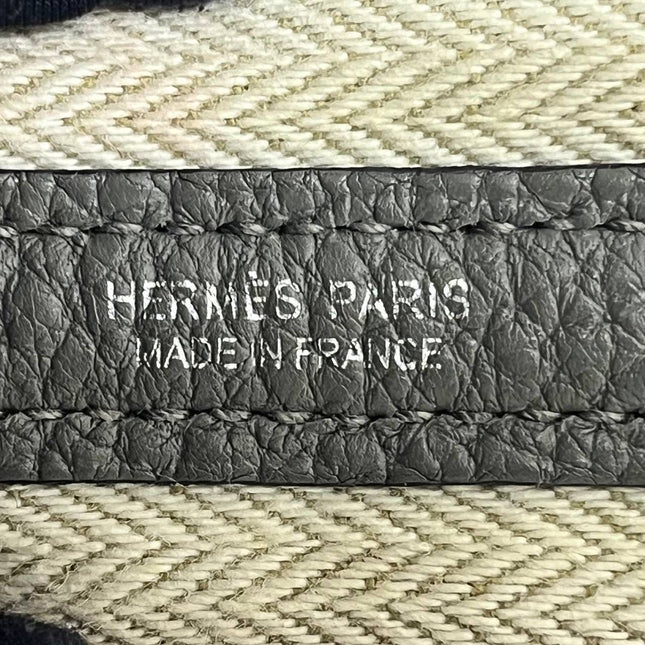 Hermès Garden Party 30 (TPM) in Grey Negonda Leather