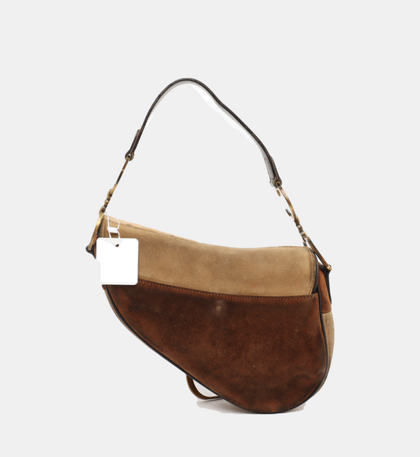 Sold Dior Saddle Vintage Brown Suede Medium