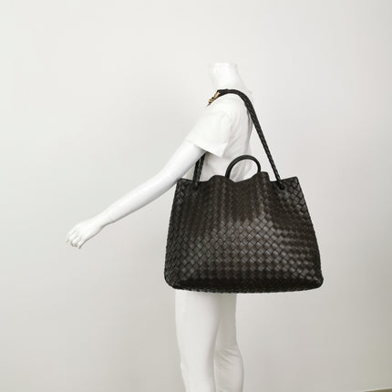 Sac à main Bottega Veneta Andiamo grand marron chocolat