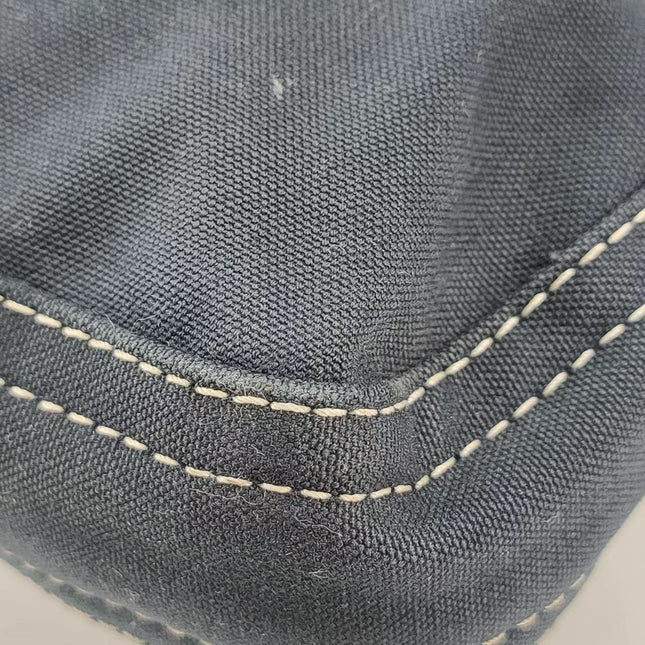 Sold FENDI Baguette Blue Denim