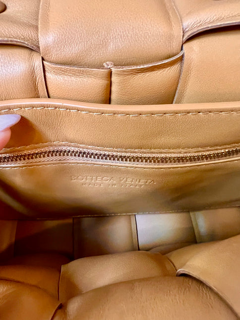 Sold Bottega Veneta Chain Cassete Caramel