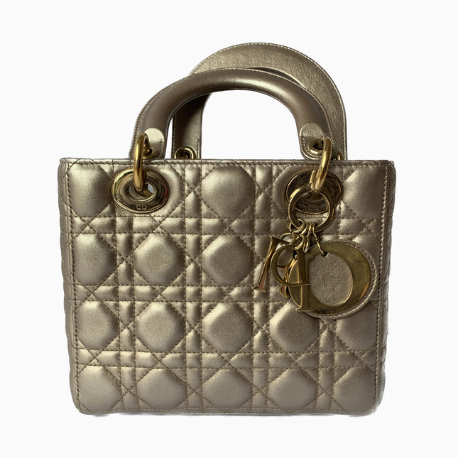Sold Lady Dior ABCdior Small Small Cannage Lambskin Handbag-Luxbags