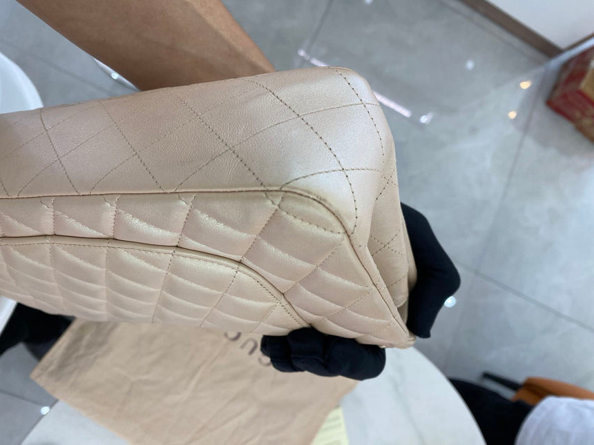 Sold Chanel Timeless/ Classic Flap Medium Gold