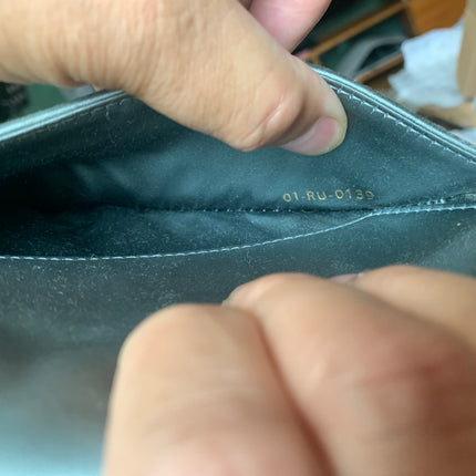 Sold Dior Saddle Mini Silk grey with crystals