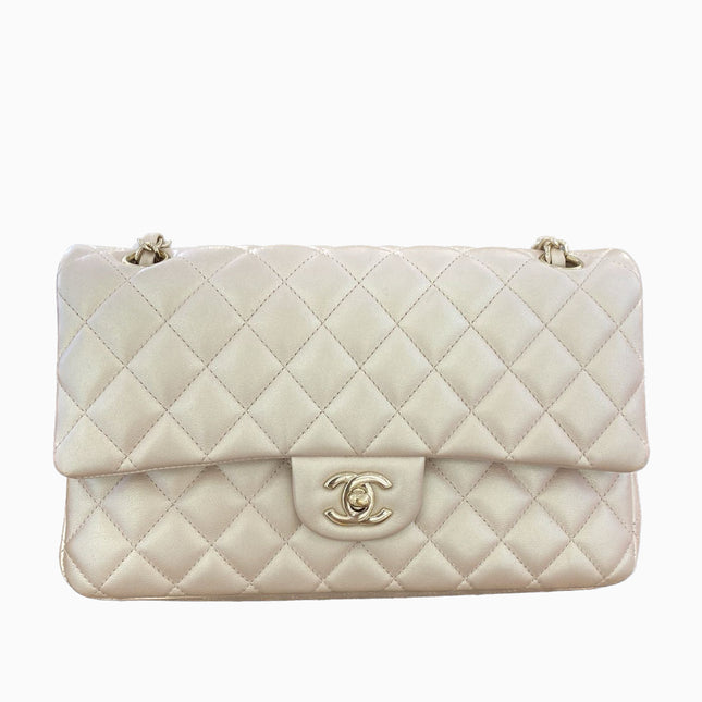 Sold Chanel Timeless/ Classic Flap Medium Gold-Luxbags