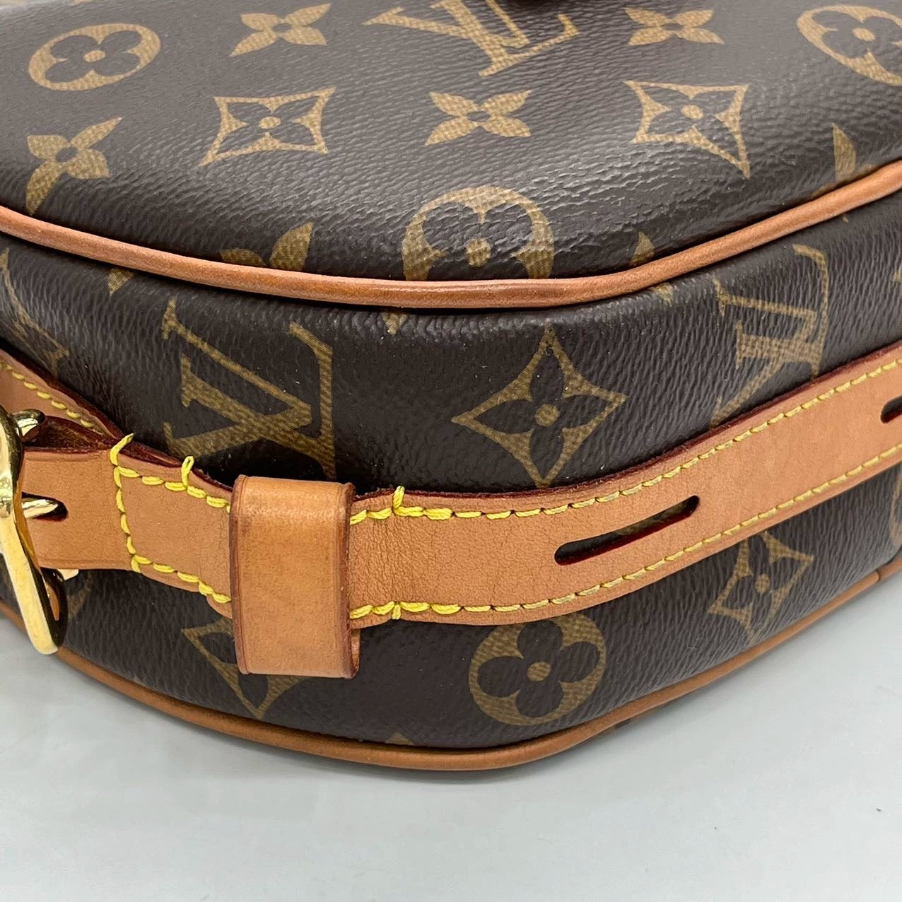 Louis Vuitton Boite Chapeau Souple Leather Crossbody Bag MM Luxbags