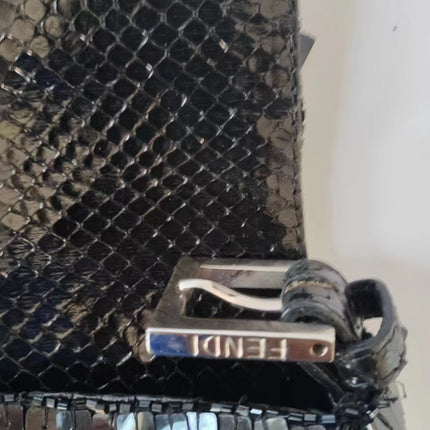 Sold Fendi Baguette Glitter black sequins