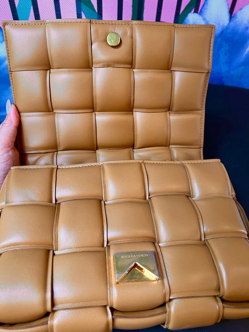 Sold Bottega Veneta Chain Cassete Caramel