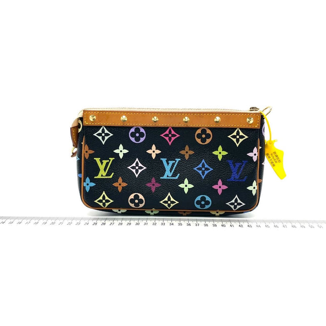 Sold Louis Vuitton pochette accessoires black multicolour canvas