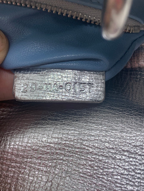 Sold Lady Dior ABCdior Small Silver Cannage Lambskin Handbag 29-MA-0157