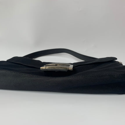 FENDI Baguette Black Cloth