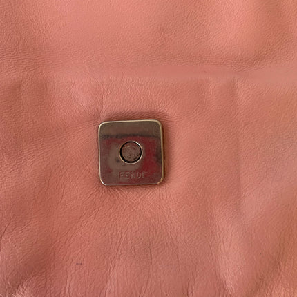 Sold FENDI Baguette Pink Lambskin Leather