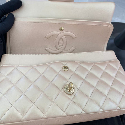 Sold Chanel Timeless/ Classic Flap Medium Gold