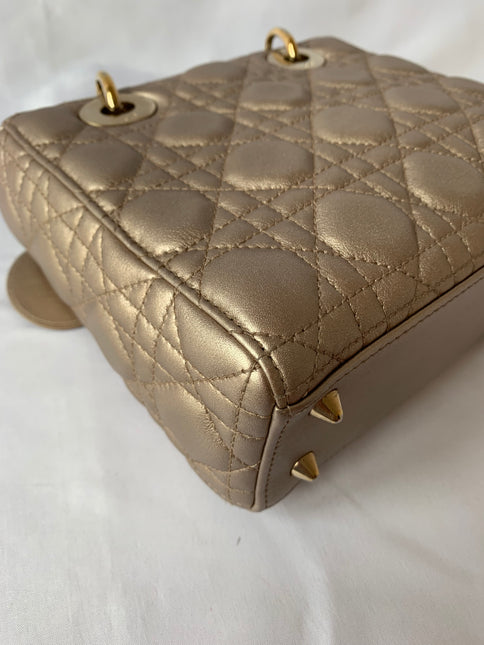 Sold Lady Dior ABCdior Small Small Cannage Lambskin Handbag