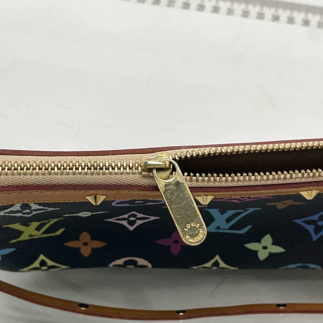 Sold Louis Vuitton pochette accessoires black multicolour canvas