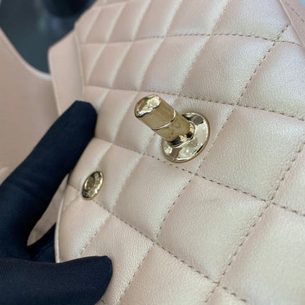 Sold Chanel Timeless/ Classic Flap Medium Gold