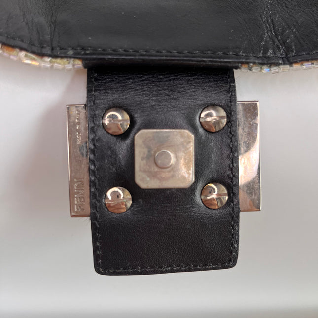 Sold Fendi Baguette in Cream Gold sequins