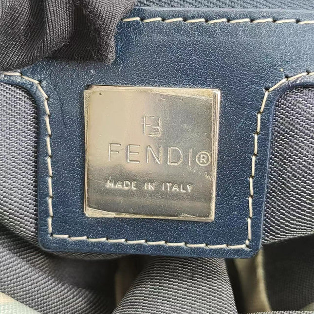 Sold FENDI Baguette Blue Denim