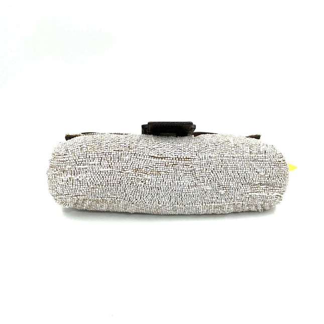Sold FENDI Baguette White beads