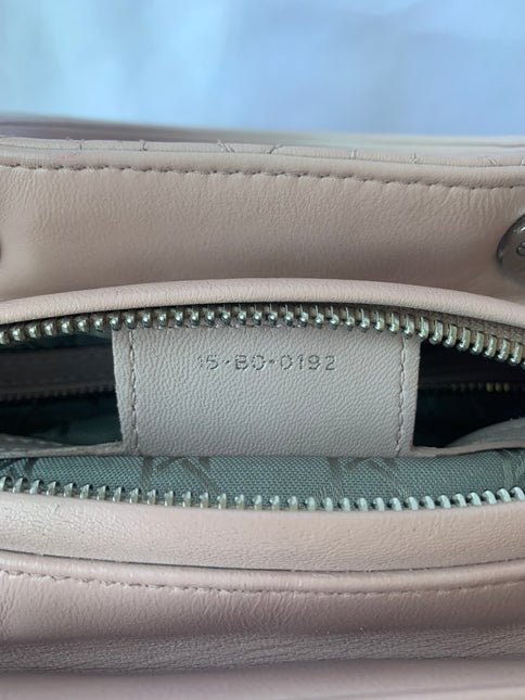 Sold Lady Dior Pink Cannage Leather Medium