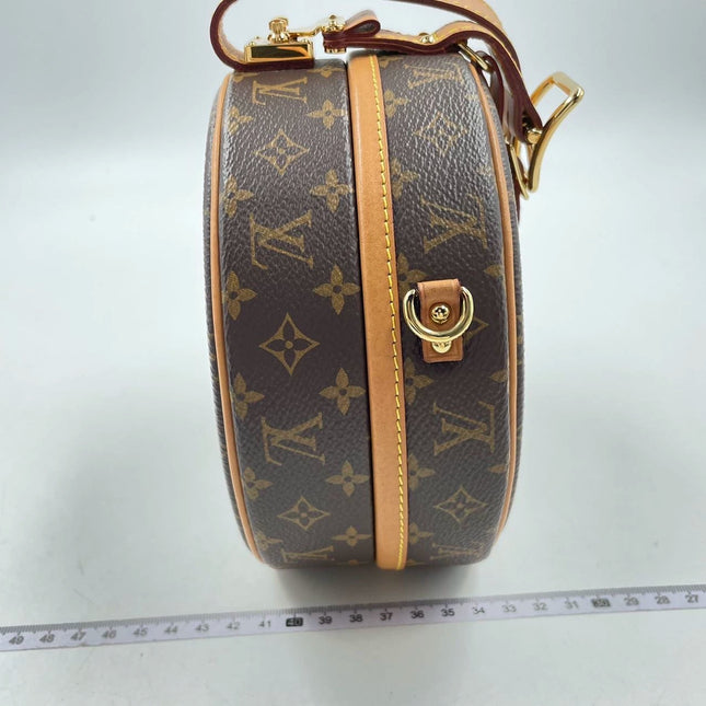 Sold Louis Vuitton Petite Boîte Chapeau Stiff Leather Crossbody Bag