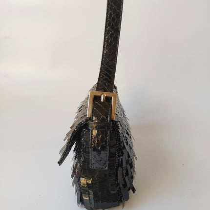 Sold Fendi Baguette Glitter black sequins