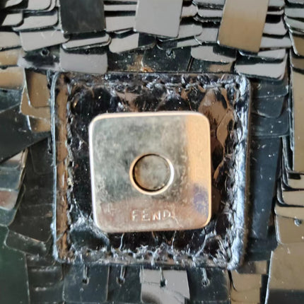 Sold Fendi Baguette Glitter black sequins