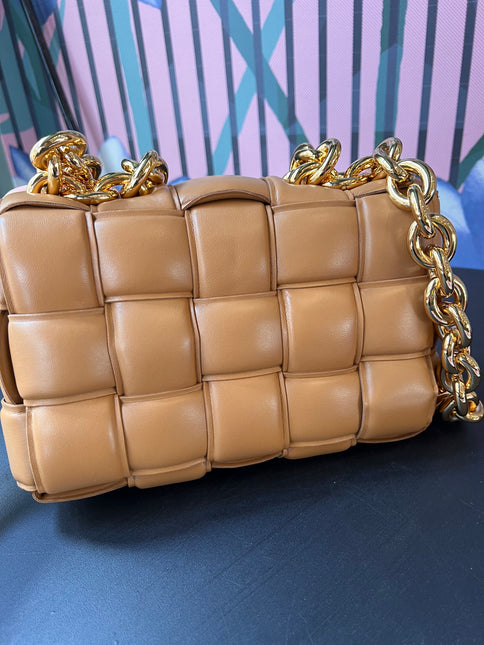 Sold Bottega Veneta Chain Cassete Caramel
