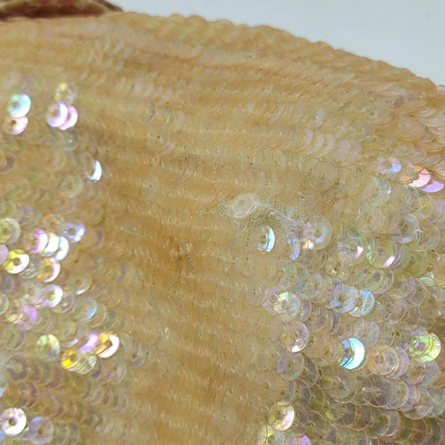 Sold Fendi Baguette Little Mermaid Glitter Pink circle sequins