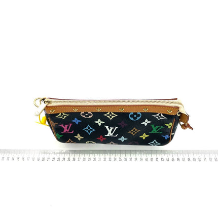 Sold Louis Vuitton pochette accessoires black multicolour canvas