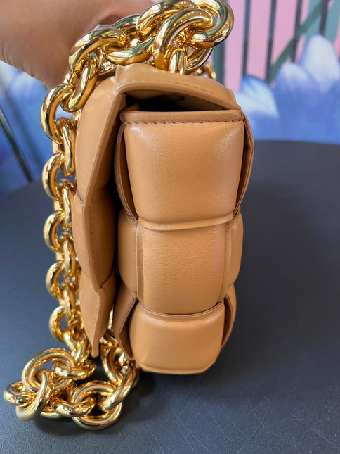 Sold Bottega Veneta Chain Cassete Caramel