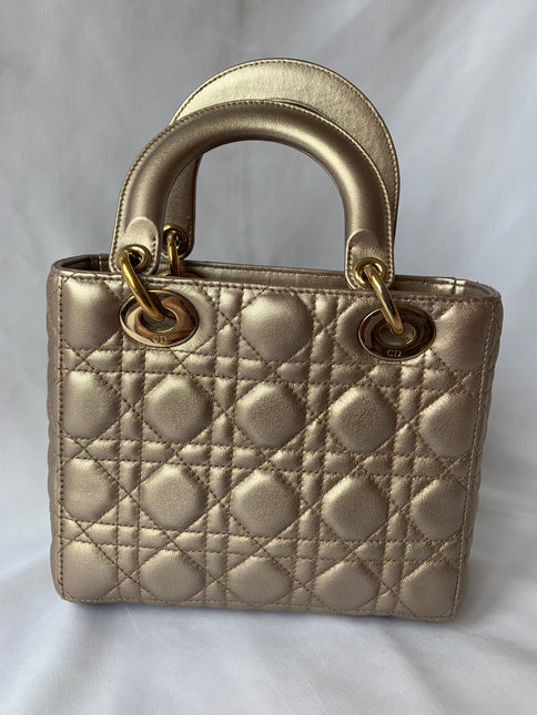 Sold Lady Dior ABCdior Small Small Cannage Lambskin Handbag