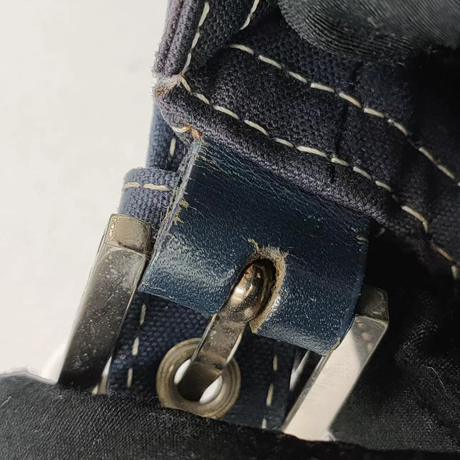 Sold FENDI Baguette Blue Denim