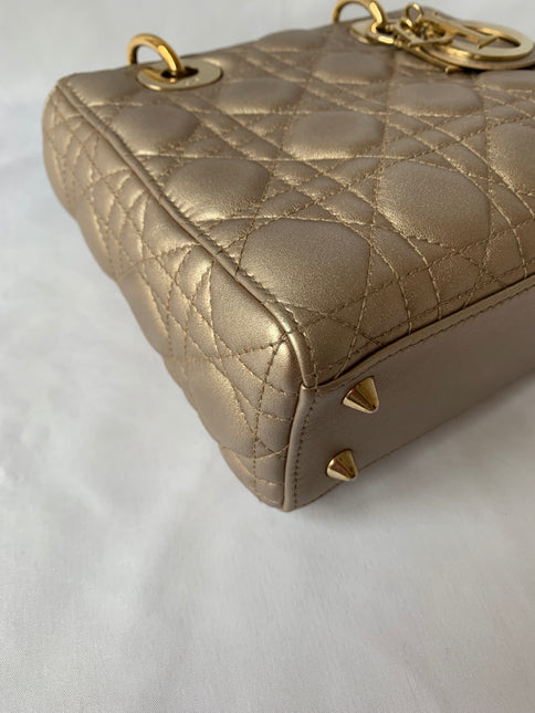 Sold Lady Dior ABCdior Small Small Cannage Lambskin Handbag
