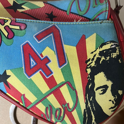 Dior Saddle bag Bob Marley Design by John Galliano bob marley