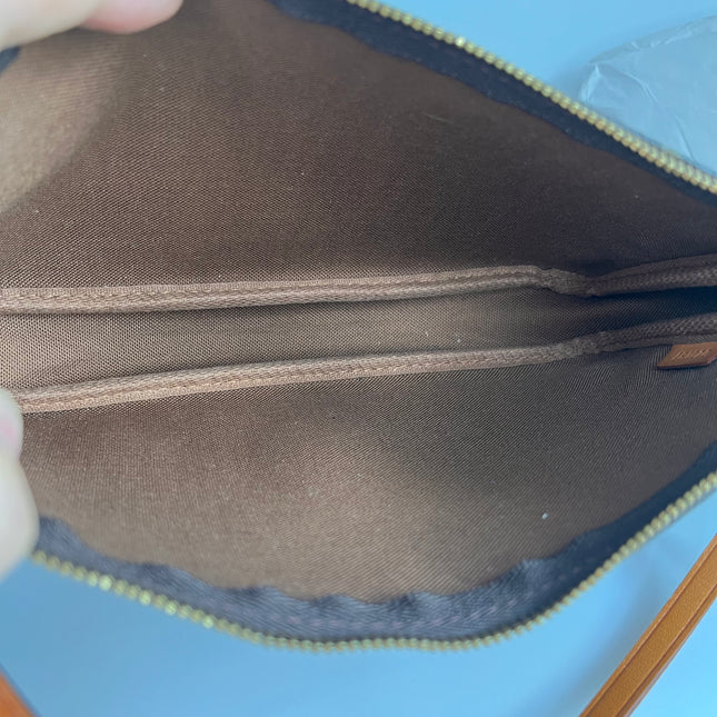Sold Louis Vuitton pochette accessoires classic brown