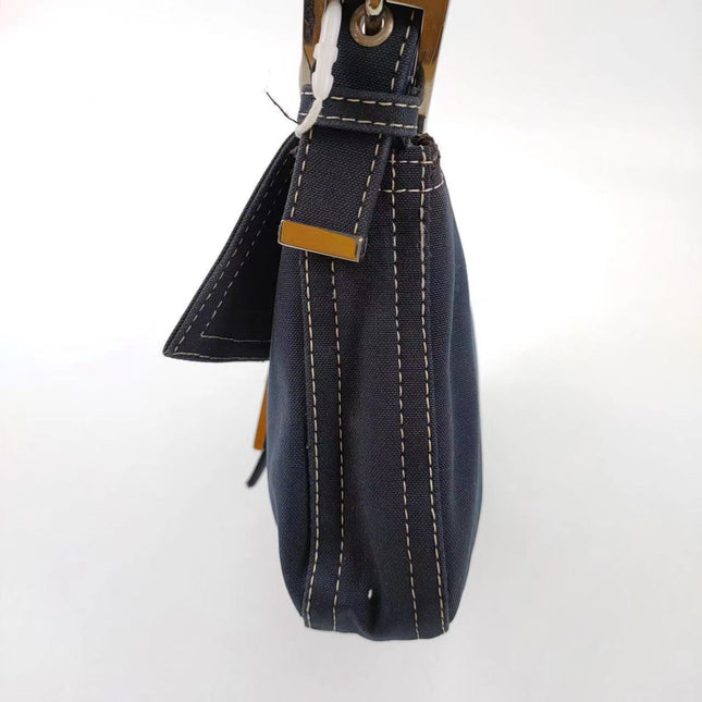 Sold FENDI Baguette Blue Denim