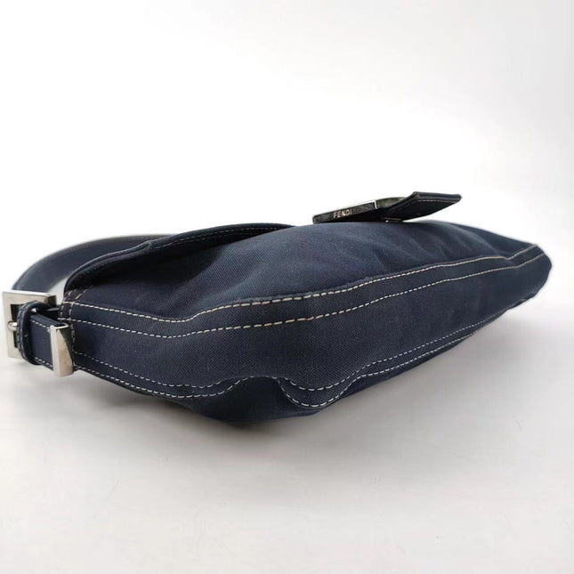 Sold FENDI Baguette Blue Denim
