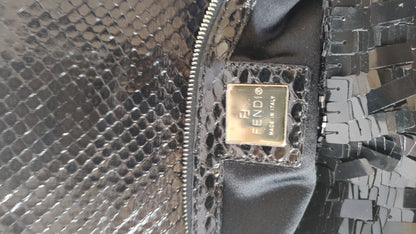 Sold Fendi Baguette Glitter black sequins