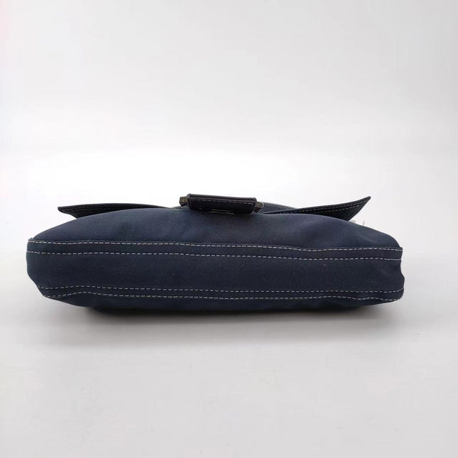 Sold FENDI Baguette Blue Denim