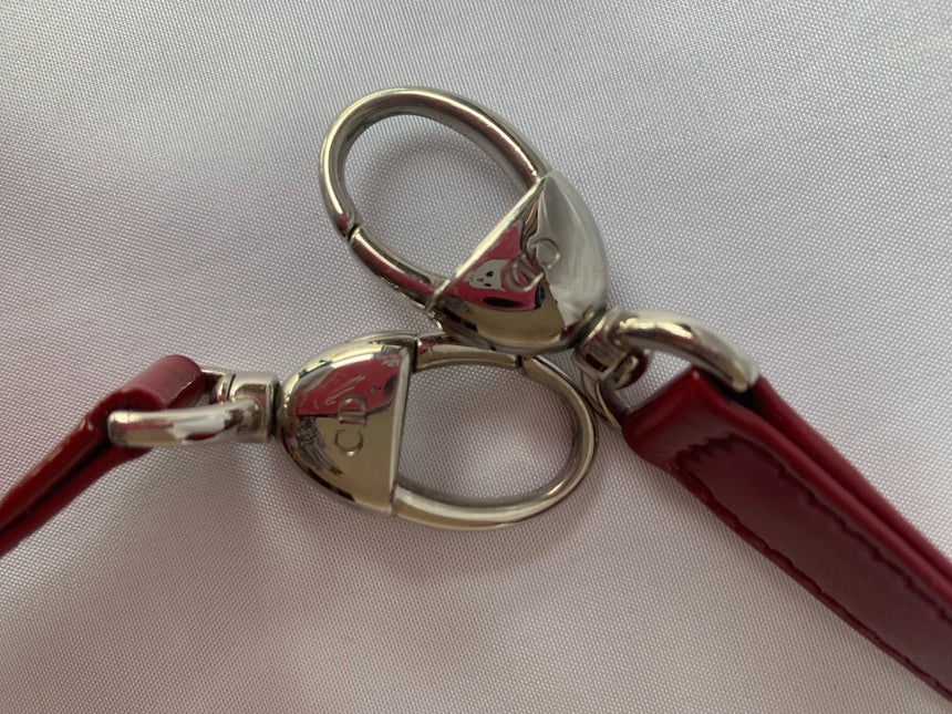 Sold Lady Dior Medium Red Patent Leather (France)