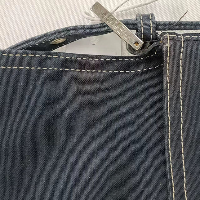 Sold FENDI Baguette Blue Denim
