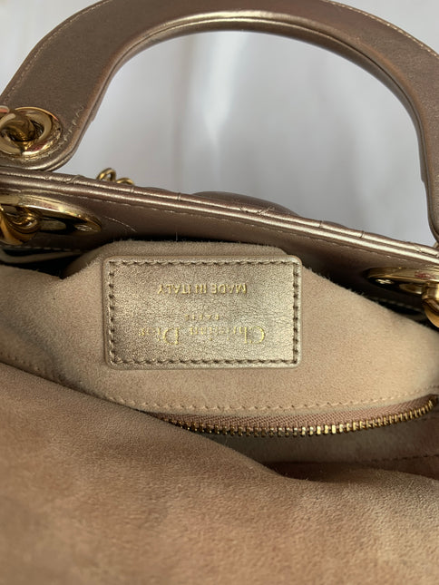 Sold Lady Dior ABCdior Small Small Cannage Lambskin Handbag